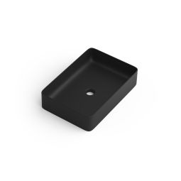 Lavabo sobre encimera cerámico Turia negro