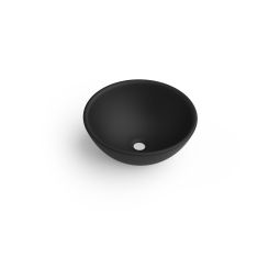 Lavabo sobre encimera cerámico Duero negro