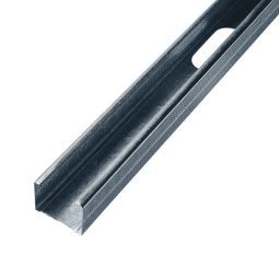 Montante galvanizado para tabiques 300x4,6x3,4/3,6 cm Pladur
