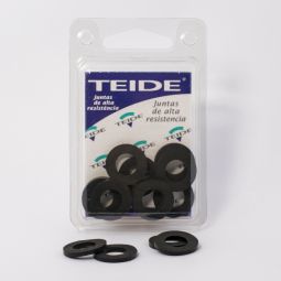 Junta de goma 1/2" ancha 10 uds
