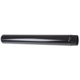 Tubo esmaltado negro 1 metro ø 120