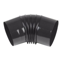 Codo esmaltado negro 45º ø 200 mm