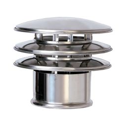 Sombrerete inox ø 200 mm
