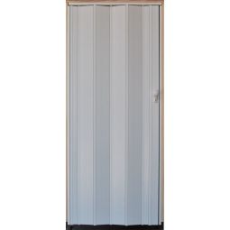 Puerta de Interior plegable de pvc imitación madera blanca