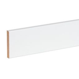 Tapeta blanca de mdf 225 x 8 x 1,2 cm