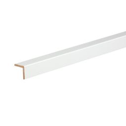 Cantonera blanca 3,5x3,5x244 cm