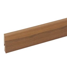 Rodapié madera nogal ranurado 225x8x1,5cm