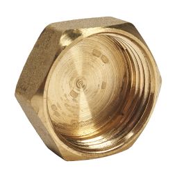 Tapón latón h 1''