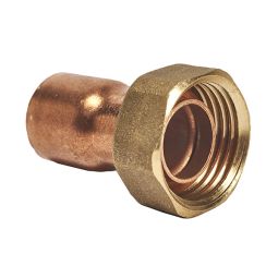 Racor recto Ø15x1/2" 2 piezas