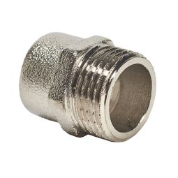 Machón de latón cromado 3/8"