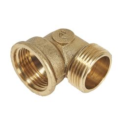 Codo laton m-h 3/4 1u.