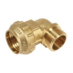 Codo tubo-macho 1" x 32 mm