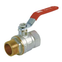 Llave esfera palanca pn 30 m-h 3/4"
