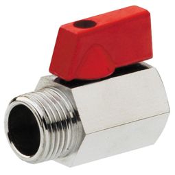 Válvula esfera mini m-h 3/8"