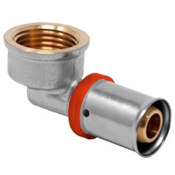 Codo h 90g mult.press d25x3/4p u-rojo.