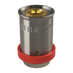 Tapon mult. press ø16x2,0 tipo u-rojo