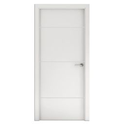 Puerta de Interior Capri blanco izquierda 203x72,5 cm