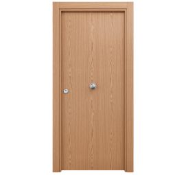 Puerta de entrada Galia roble izquierda 206x86cm