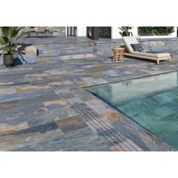 Suelo porcelánico piedra azul 30x60cm C3 Aspen