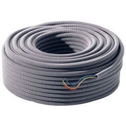 Tubo corrugado libre de halógenos Ø25mm rollo 25m