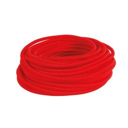 Tubo corrugado Saniflex Ø19mm rollo 50m rojo