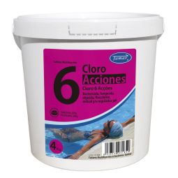 Cloro 6 acciones Tamar 4 Kg