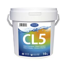 Cloro 5 Acciones 10 kg Tabletas 200 gr