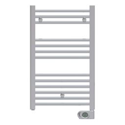 Radiador toallero eléctrico de fluido cromado programable 300W Inerzia