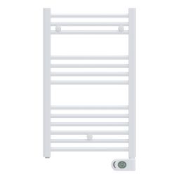 Radiador toallero eléctrico de fluido blanco programable 400W Inerzia