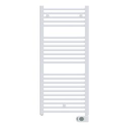 Radiador toallero eléctrico de fluido blanco programable 700W Inerzia