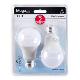 Bombilla led  e27 14w luz neutra