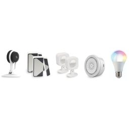 Kit seguridad WiFi con bombilla Domos