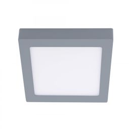 Panel LED superficie 60x60cm gris 48W 4000K