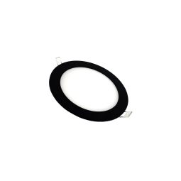 Downlight led redondo negro 22cm 18W 4000K