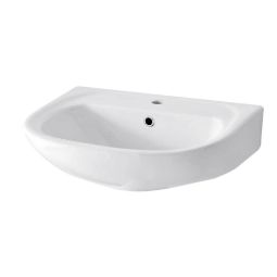 Lavabo cerámico basic 55x47,5 cm