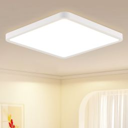 Nettlife lámpara de techo LED plana - 23 cm 18 w lámpara de cocina