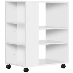 Armario para impresora 60x40x75.8 cm color blanco vinsetto