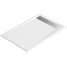 Plato ducha resina valvula y rejilla | blanco | 70 x 170cm