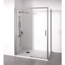 Mampara de ducha angular plata 95-100 x 72-75 m acceso dcha. Bellobath