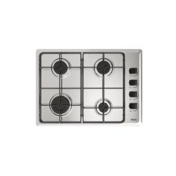 Placa teka hlx 540 but 50 cm 4 fuegos mandos laterales negros