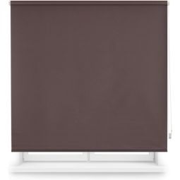 Blindecor | estor enrollable opaco liso 160x175  marrón oscuro