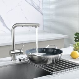 Grifo de cocina - cecipa® - extraíble - acero inoxidable 304 - ducha extraí
