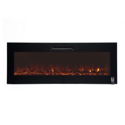 Chimenea eléctrica de pared empotrable para interior 2000w kekai oregon 127