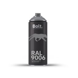 Spray bolt premium acrilico brillante ral 400 ml (ral 9006 aluminio)