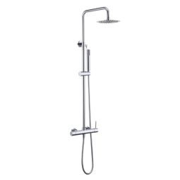 Conjunto ducha monomando monza cromo-imex