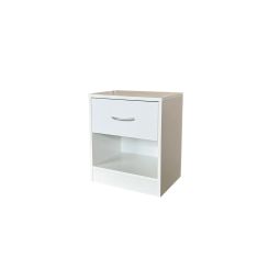 Mesita de noche pep 1 cajon blanco 39x41 cm