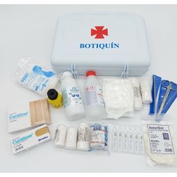 FERRETELIX® Botiquin maletin con dotacion (medidas 310 x 270 x 80 mm.)