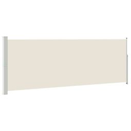 vidaXL toldo lateral retráctil 160x500 cm crema