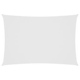 vidaXL toldo de vela rectangular tela oxford blanco 2,5x4,5 m