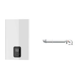 Calentador a gas estanco, Ariston, next evo x 11 l/min +salida humos, gb/gp